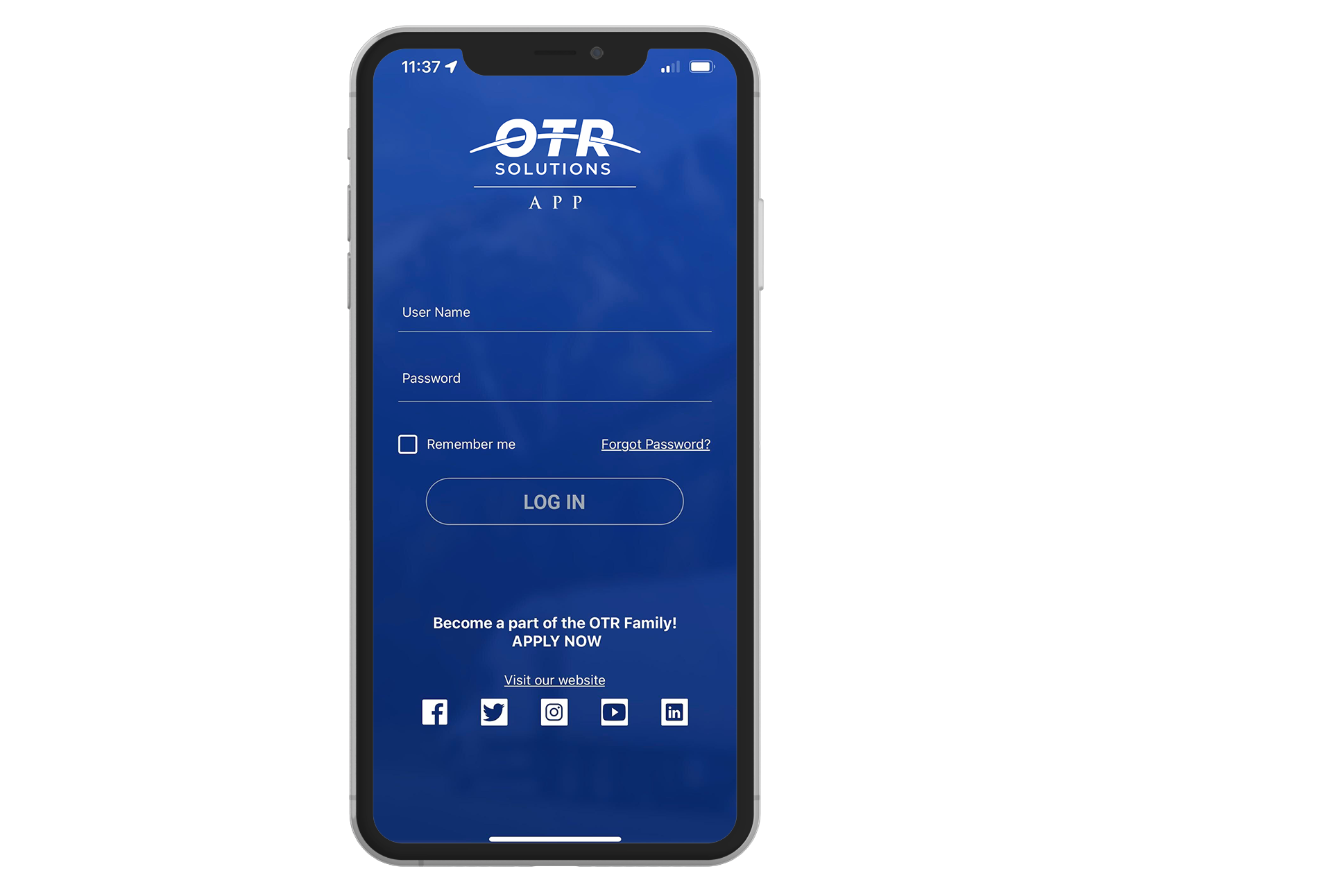 2022 OTR Mobile App
